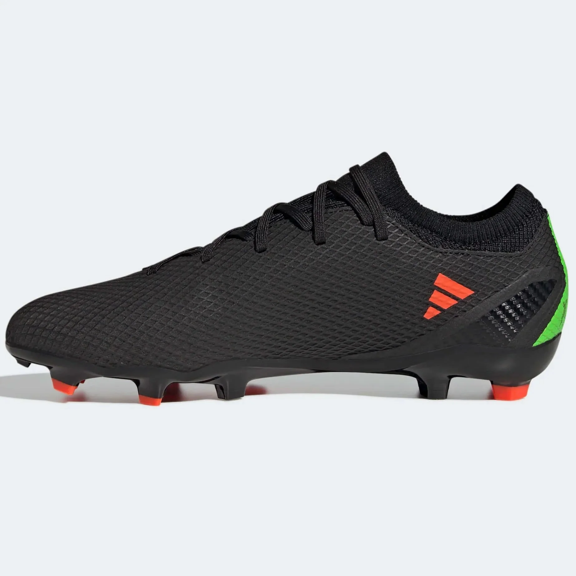 adidas X Speedportal.3 FG - Black-Solar Red - Image 2