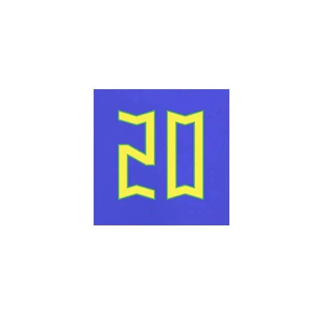 Brazil 2022-23 Away Vini JR #20 Jersey Name Set - Image 2