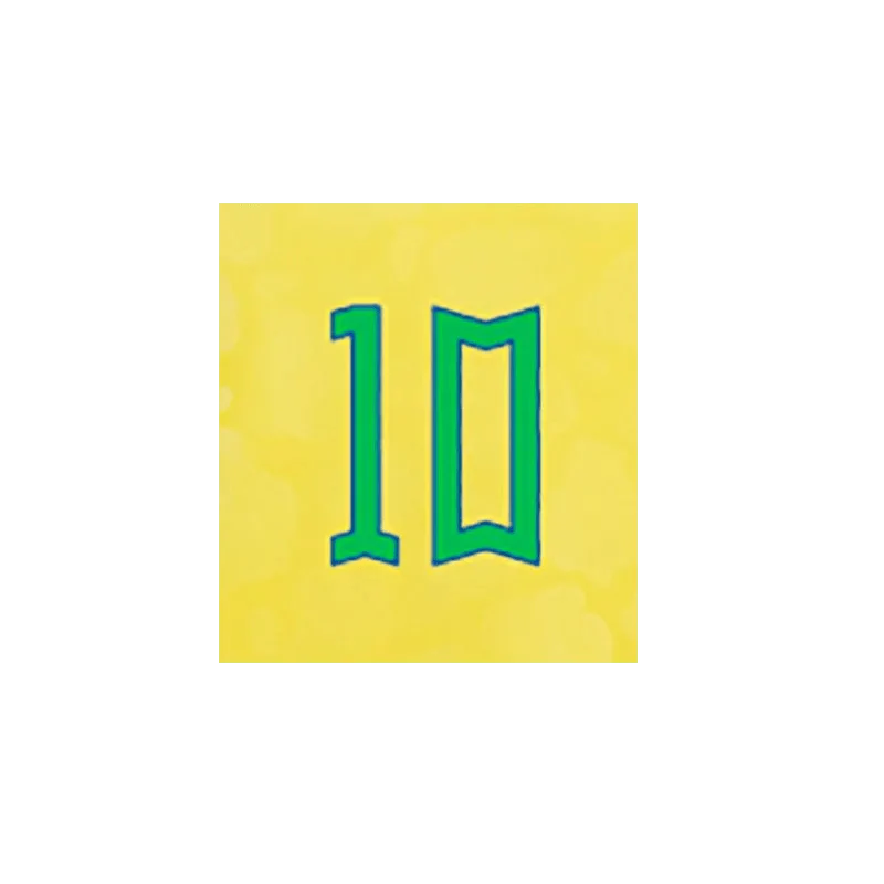 Brazil 2022-23 Neymar JR Home Jersey Name Set - Image 2