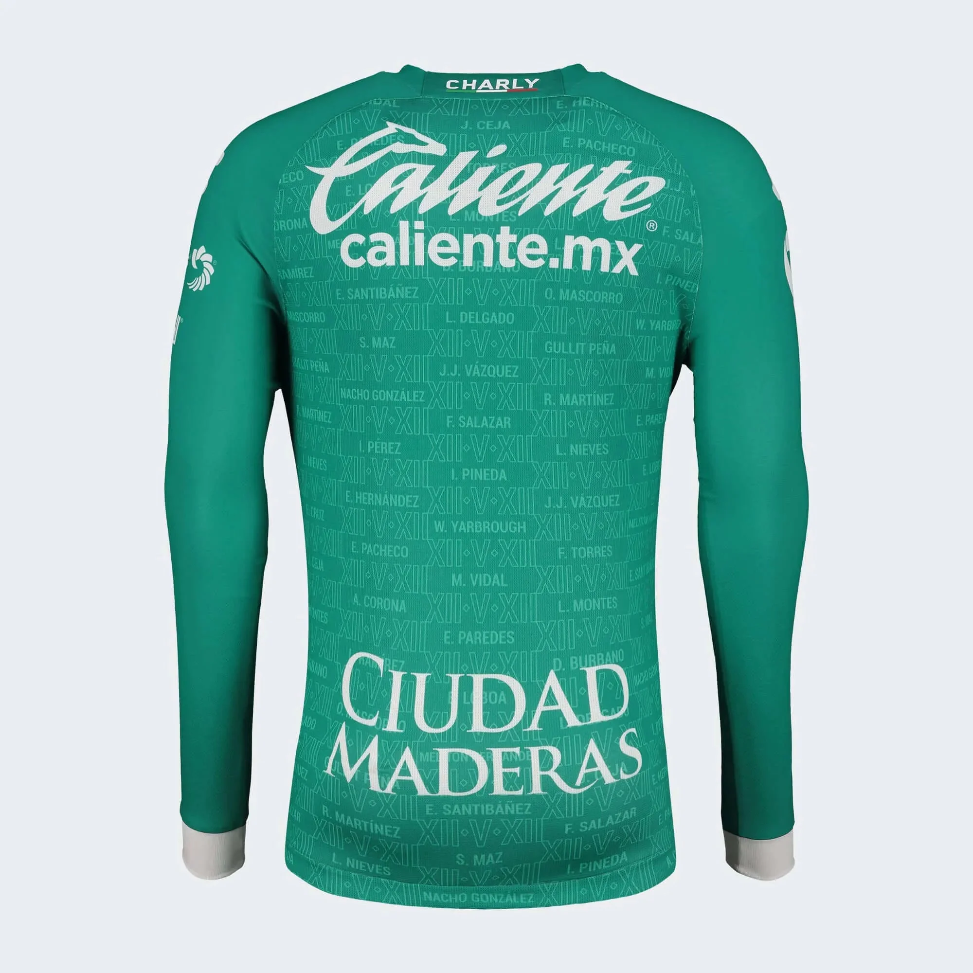 Charly 2022-23 Leon Home Long-Sleeve Jersey - Green - Image 2