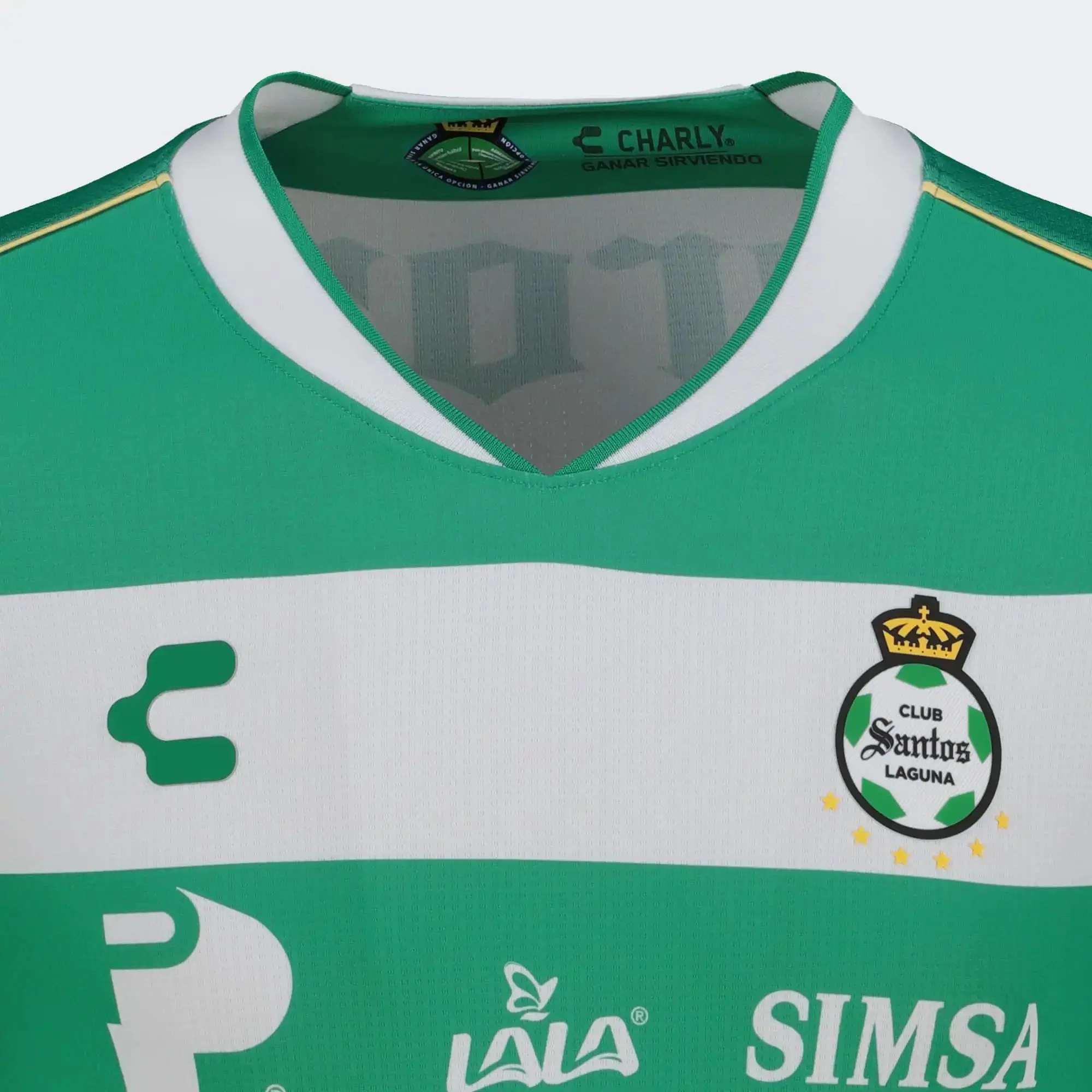 Charly 2025-26 Santos Men's Stadium Home Long-Sleeve Soccer Jersey - Image 4