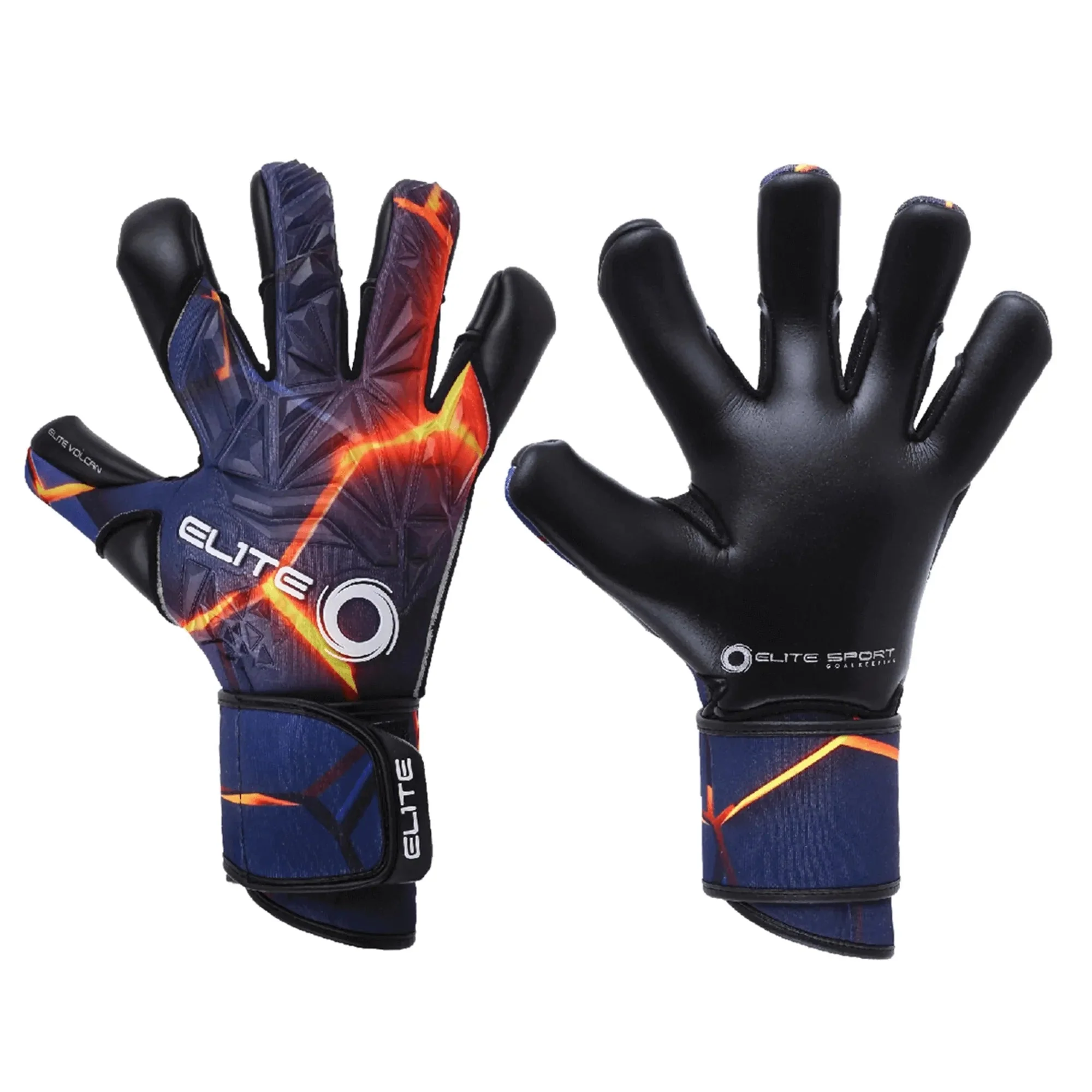 Elite Sport 2022 Volcan Goalkeeper Glove - Black-Multi