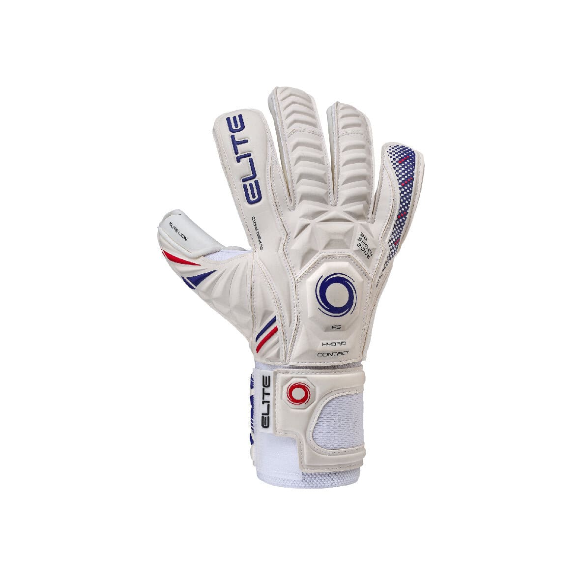 Elite Sport Lion 5FS Goalkeeper Glove - White - Image 2