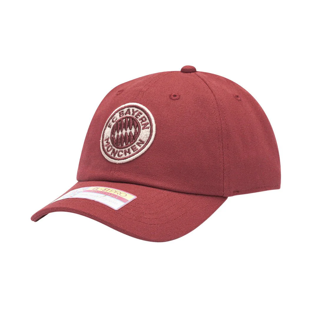 Fan Ink Collection Bayern Munich Swatch Classic Adjustable Hat - Red - Image 3