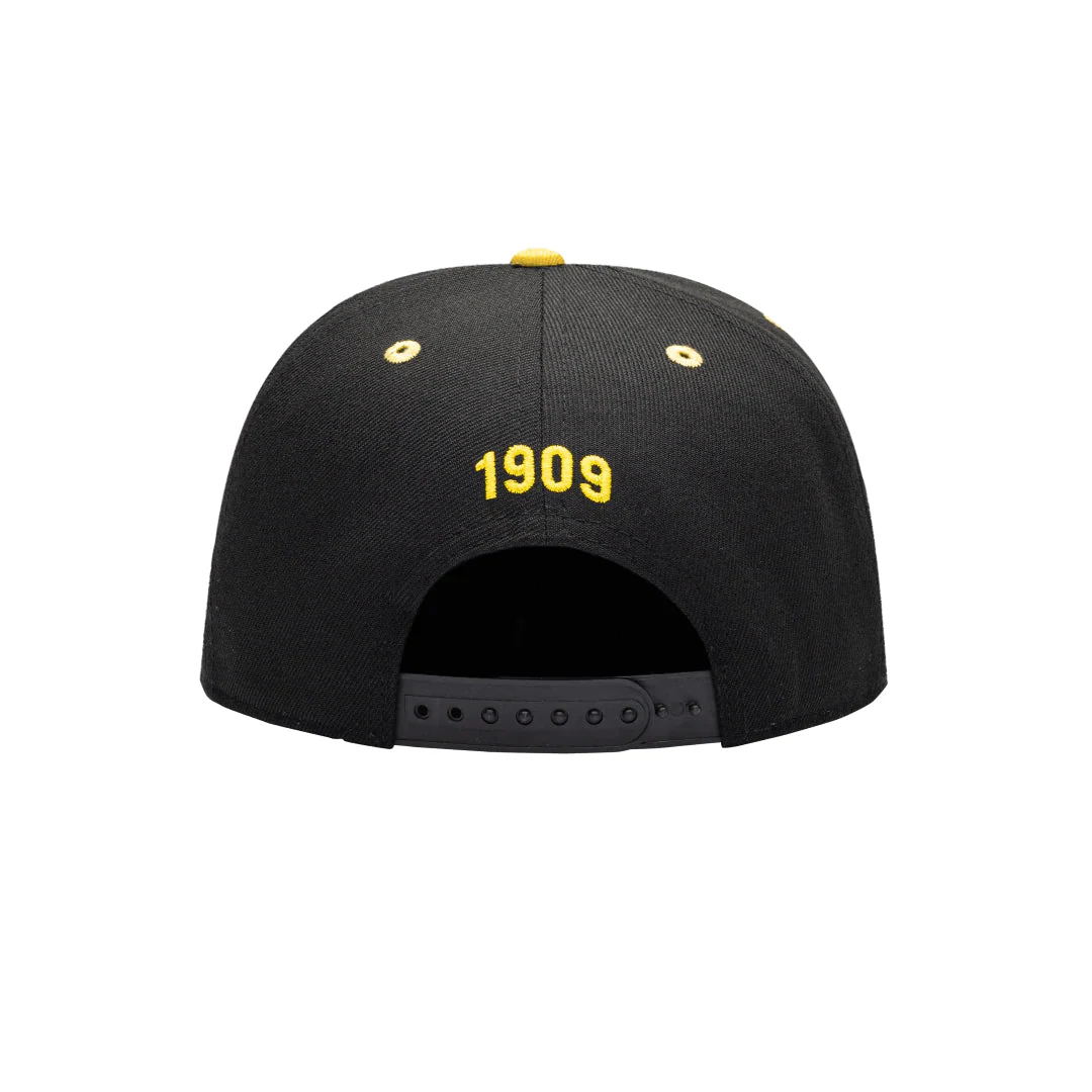 Fan Ink Collection Borussia Dortmund Tape Snapback - Black - Image 2
