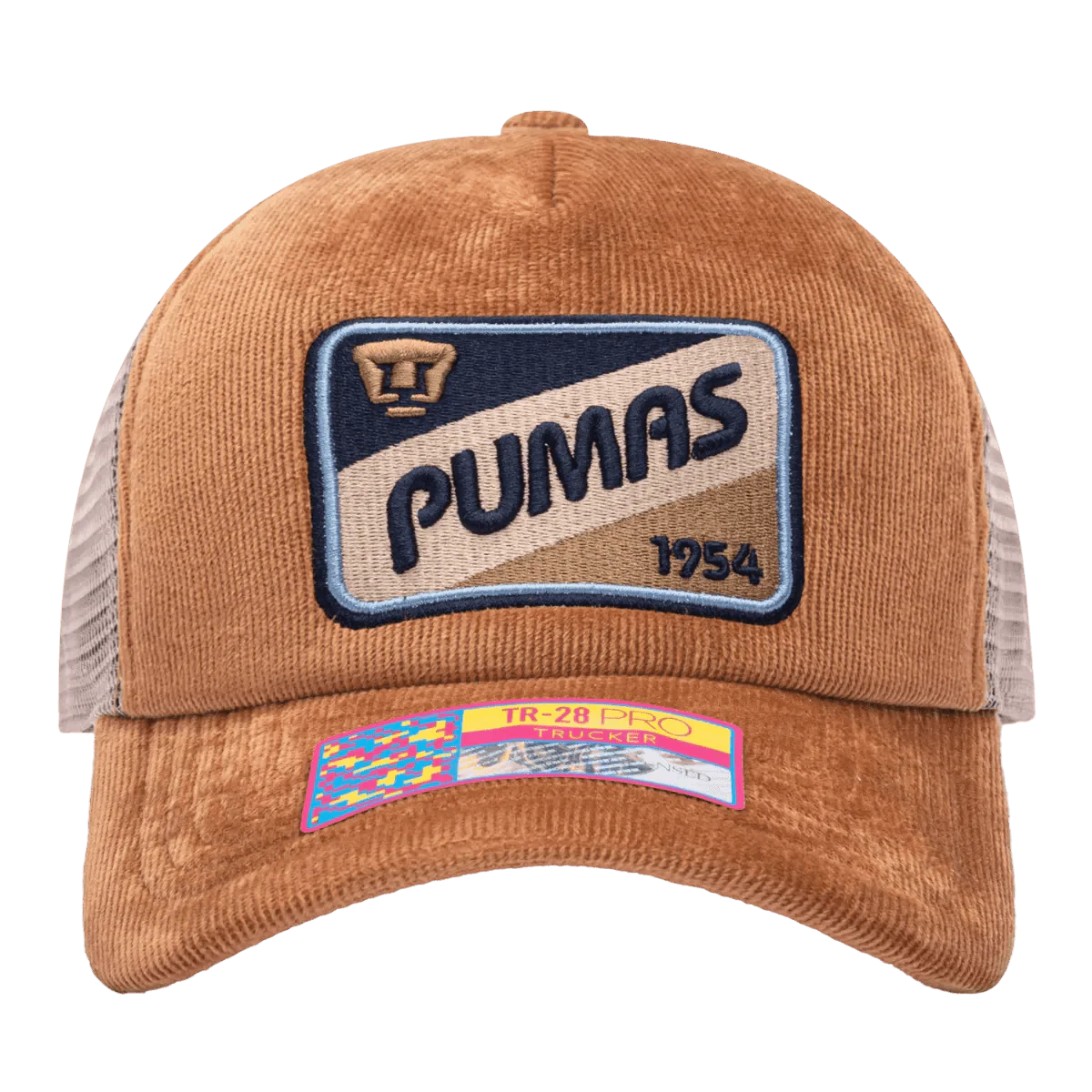 Fan Ink Collection Pumas Camionero Trucker Hat - Brown