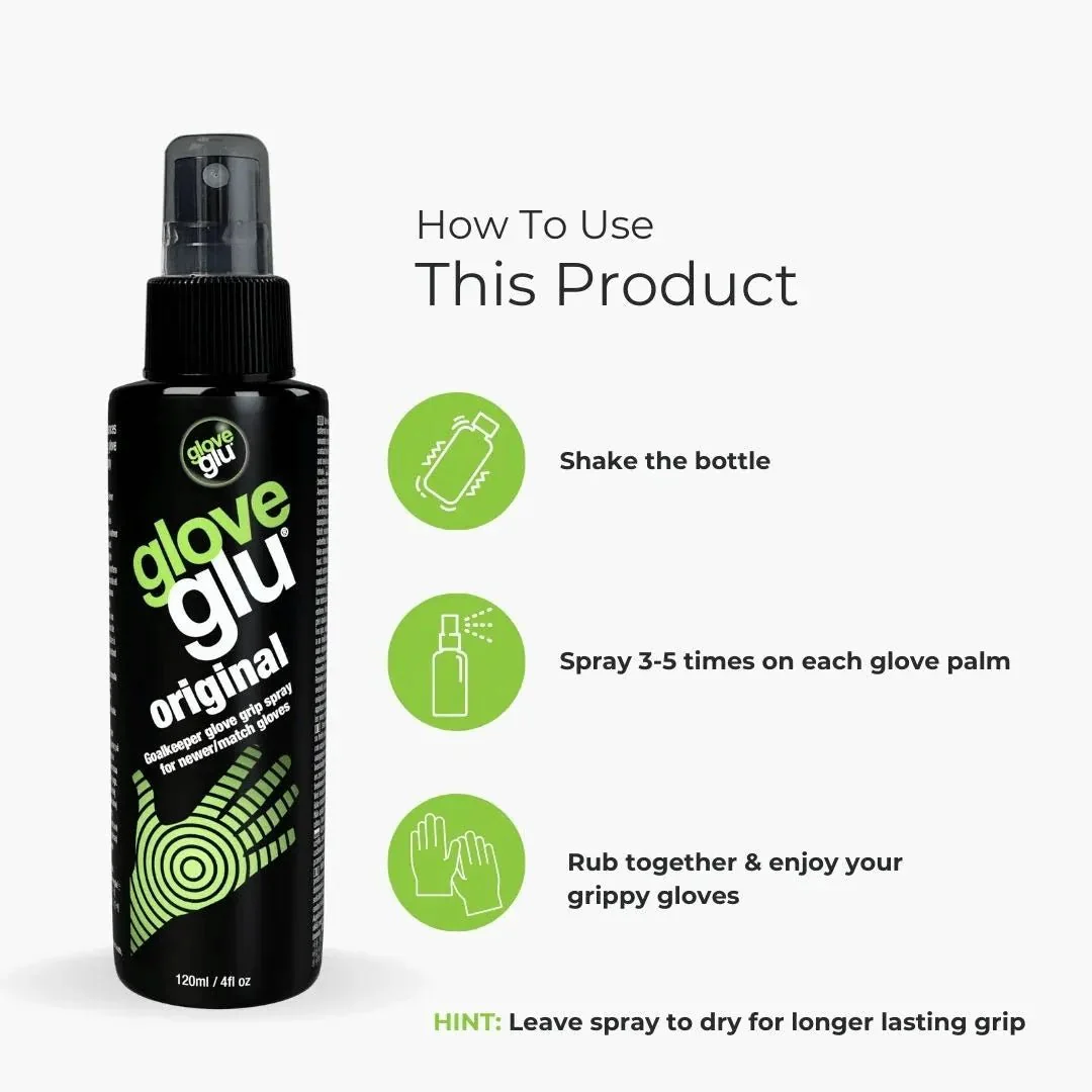 Glove Glu Original Goalkeeper Glove Grip Spray - Image 4