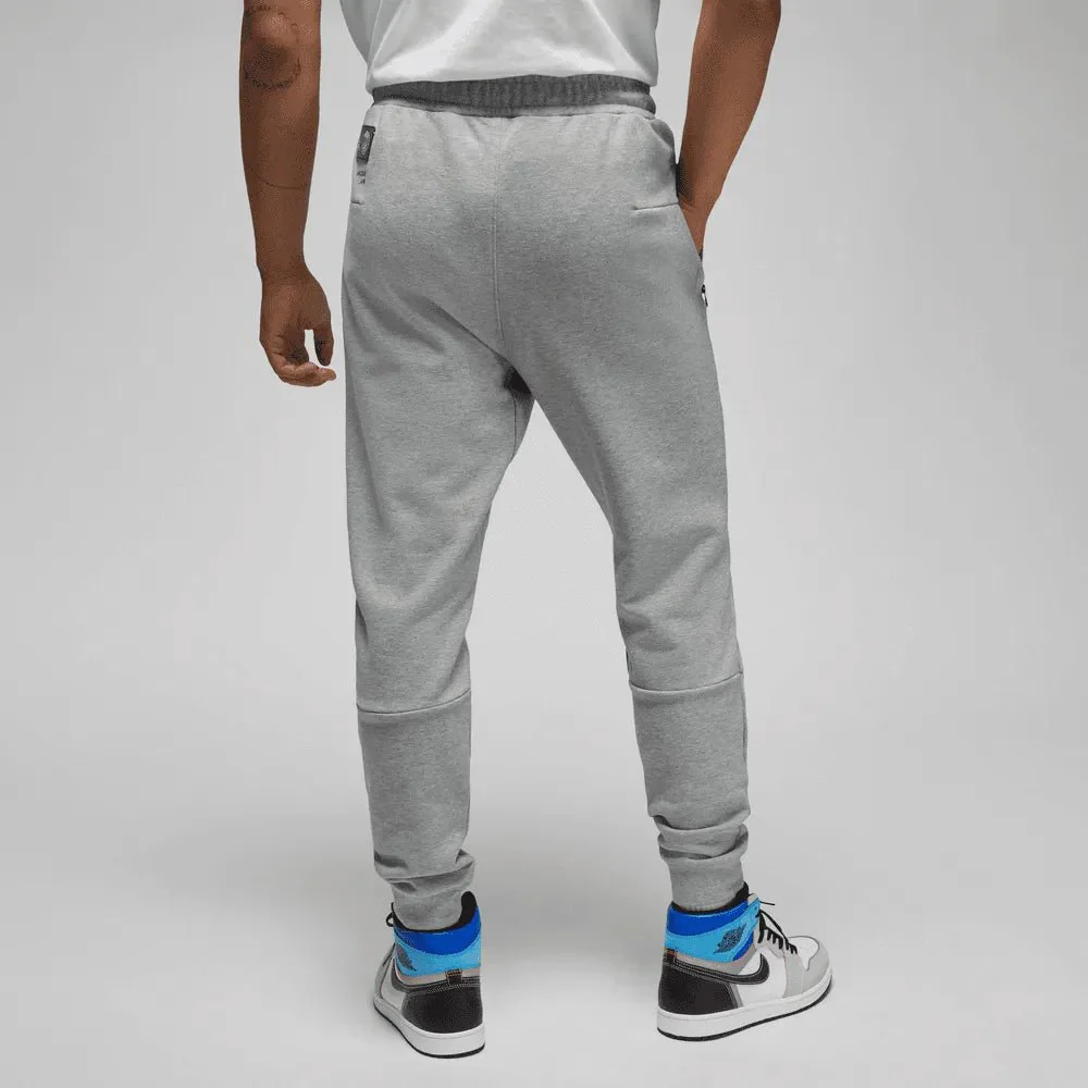 Jordan 2022-23 PSG Fleece Pants - Grey-White - Image 2