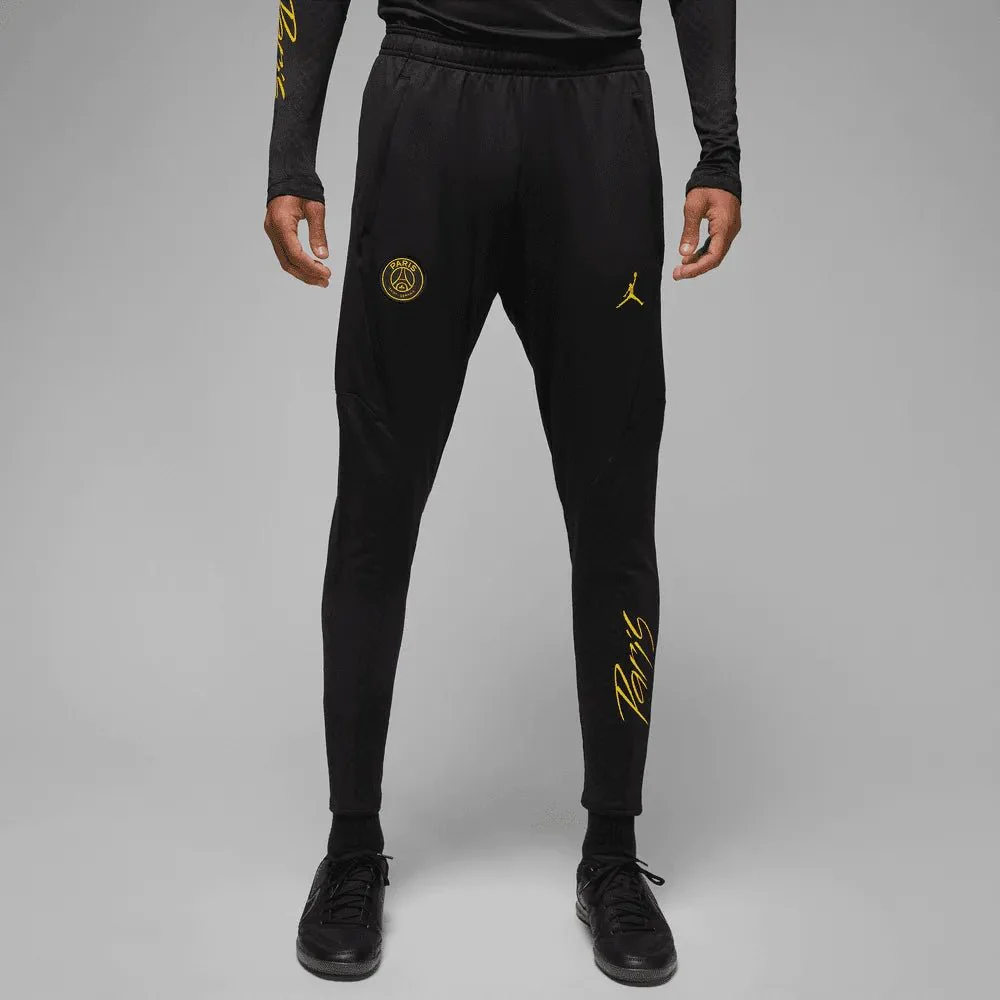Jordan 2023 Paris Saint-German 4th Strike Training Pants - Black - Yellow
