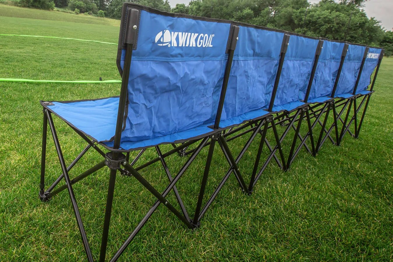 Kwik Goal 6-Seat Kwik Bench - Blue - Image 3