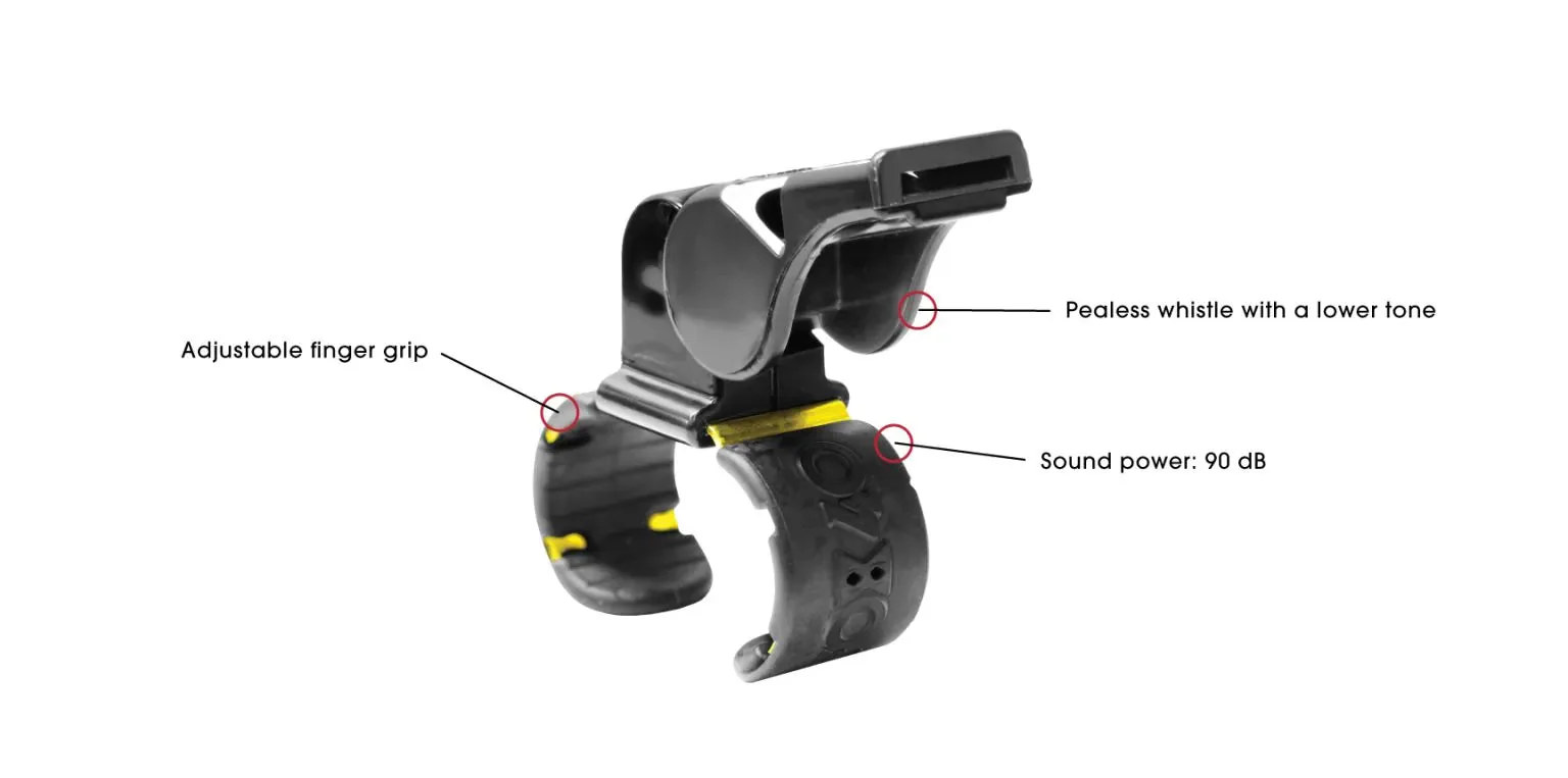 Kwik Goal Fox 40 Pearl Finger Grip Whistle - Image 4