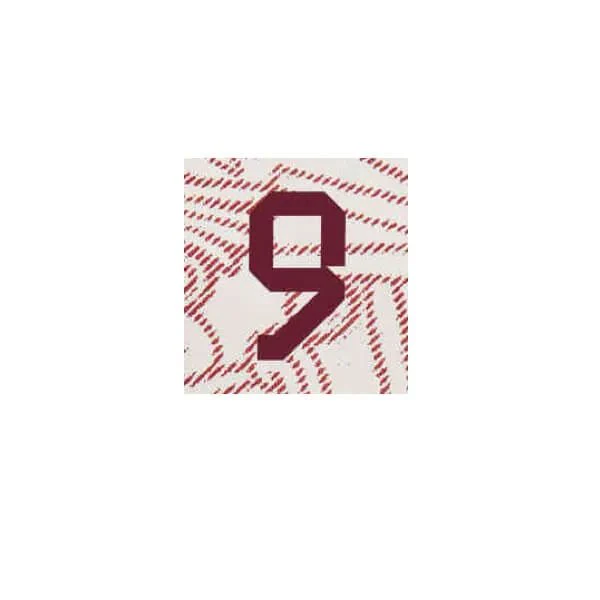 Mexico 2022/23 Away Raul #9 Jersey Name Set - Image 2