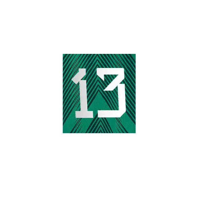 Mexico 2022-23 Home G. Ochoa #13 Jersey Name Set - Image 2