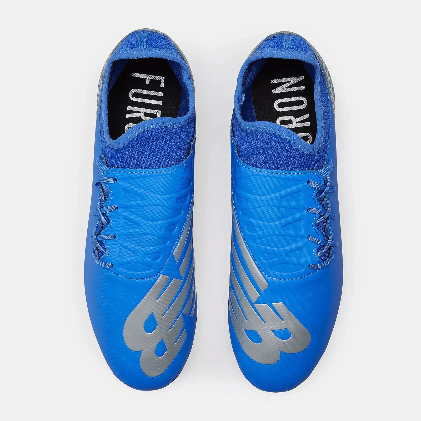 New Balance Furon v7 Destroy FG 2E Wide - Blue-Silver - Image 4