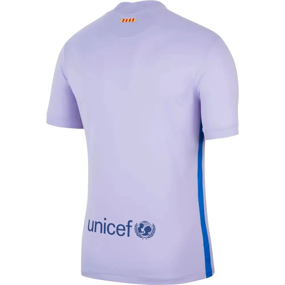 Nike 2021-22 Barcelona Away Jersey - Purple Pulse - Image 2