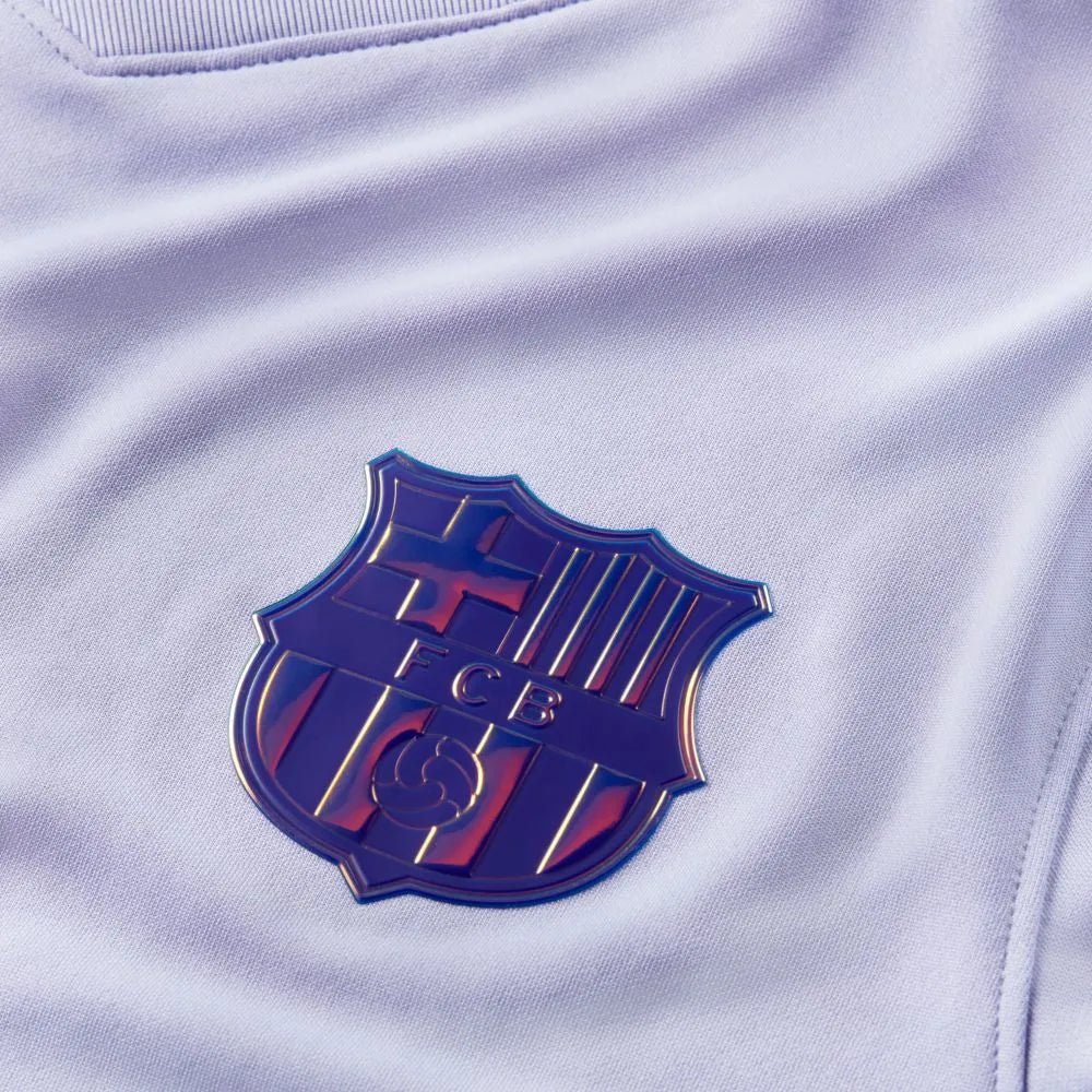 Nike 2021-22 Barcelona Away Jersey - Purple Pulse - Image 3