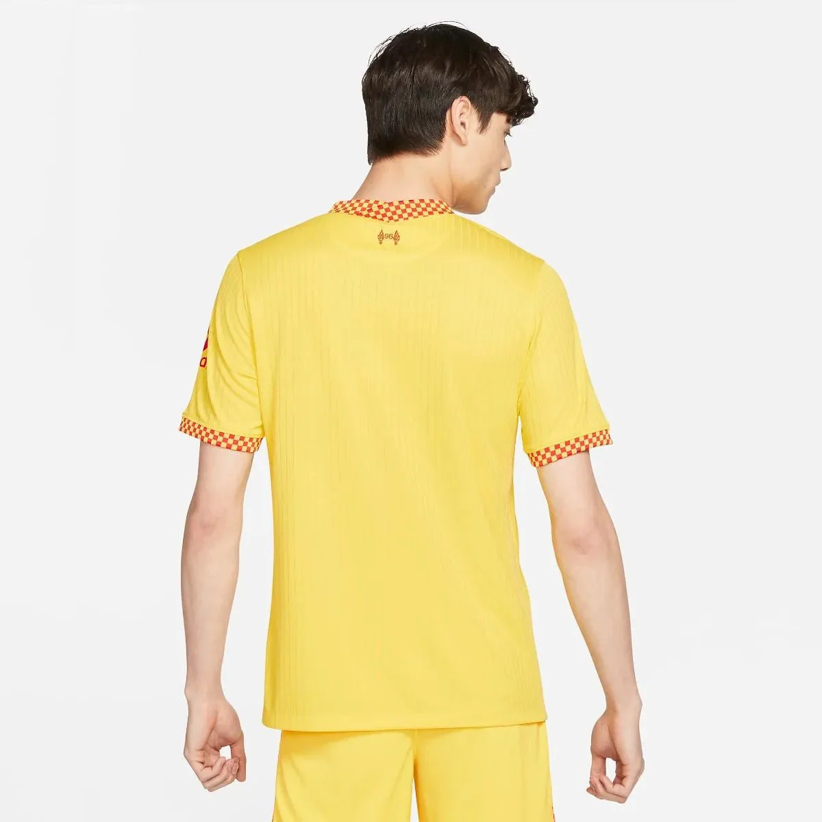 Nike 2021-22 Liverpool Third Jersey - Yellow - Image 7