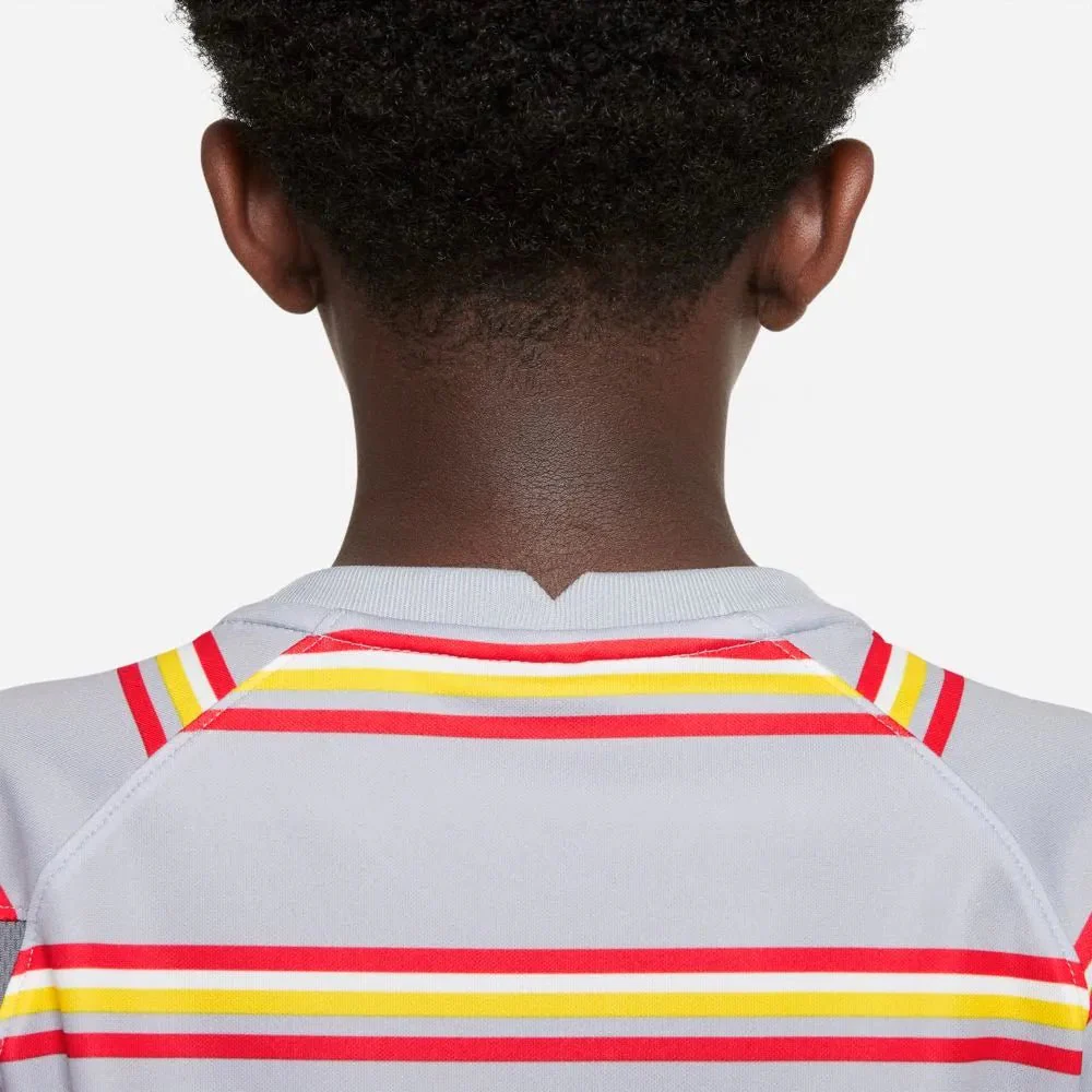 Nike 2021-22 Liverpool Youth DF Pre-Match Jersey - Wolf Grey - Image 4