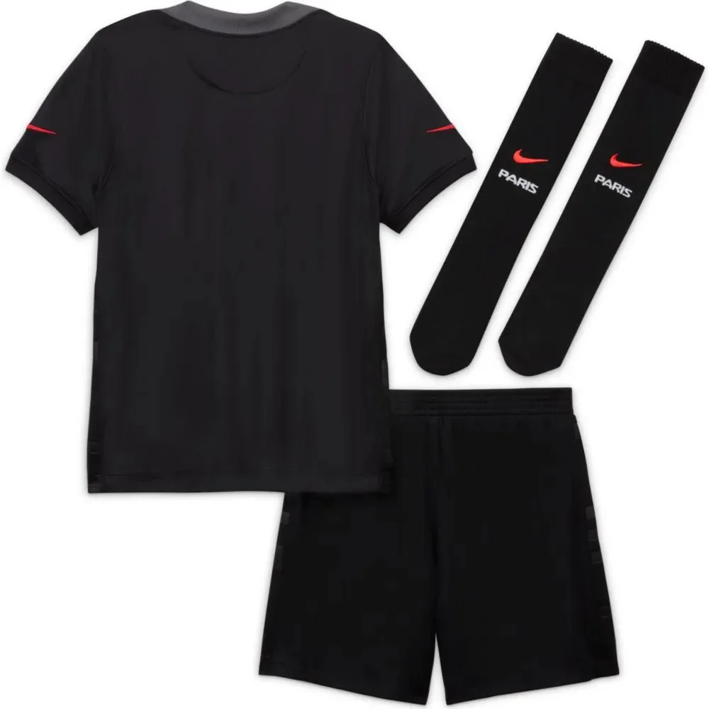 Nike 2021-22 PSG Little Kids Third Kit - Black