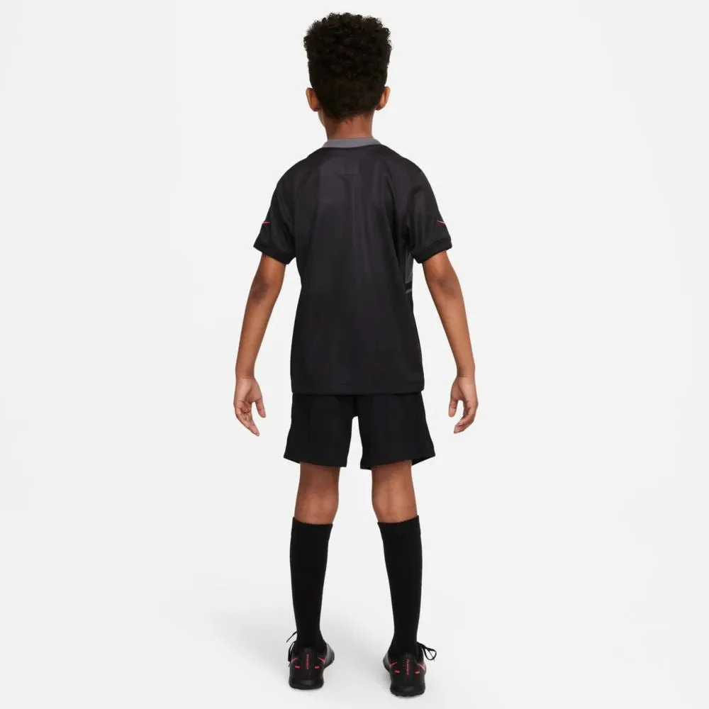 Nike 2021-22 PSG Little Kids Third Kit - Black - Image 3