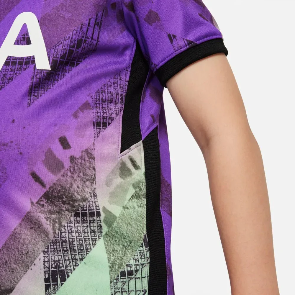 Nike 2021-22 Tottenham Little Kids Third Kit - Wild Berry - Image 7