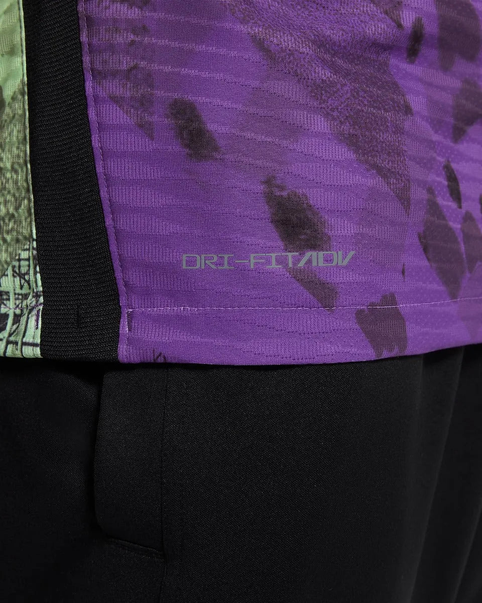 Nike 2021-22 Tottenham Third ADV Match Jersey - Wild Berry-Black-White - Image 5