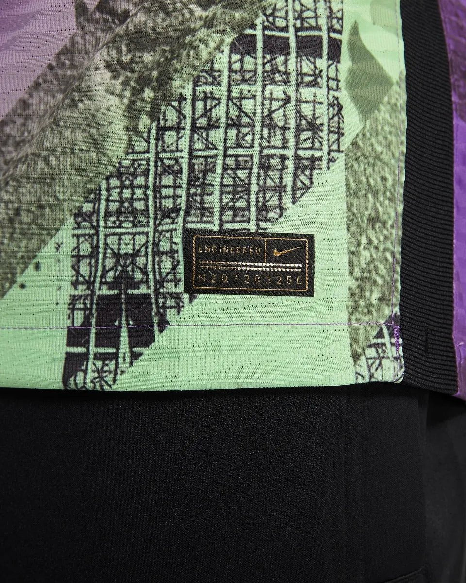 Nike 2021-22 Tottenham Third ADV Match Jersey - Wild Berry-Black-White - Image 6