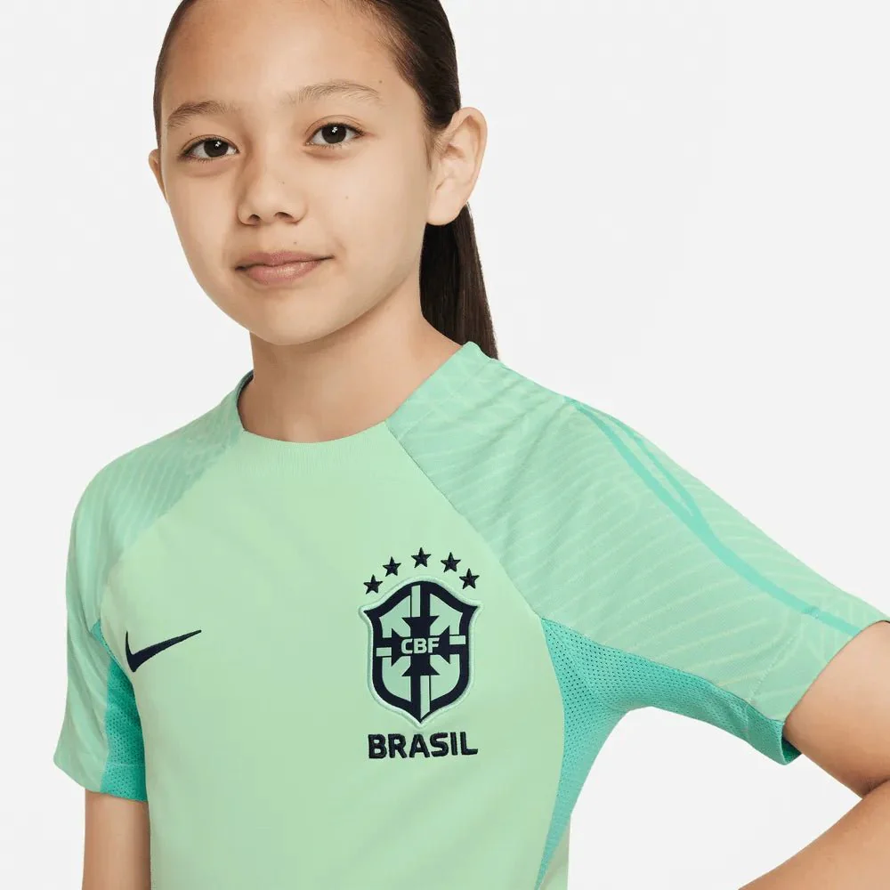 Nike 2022-23 Brazil Youth Strike Training Jersey - Image 3