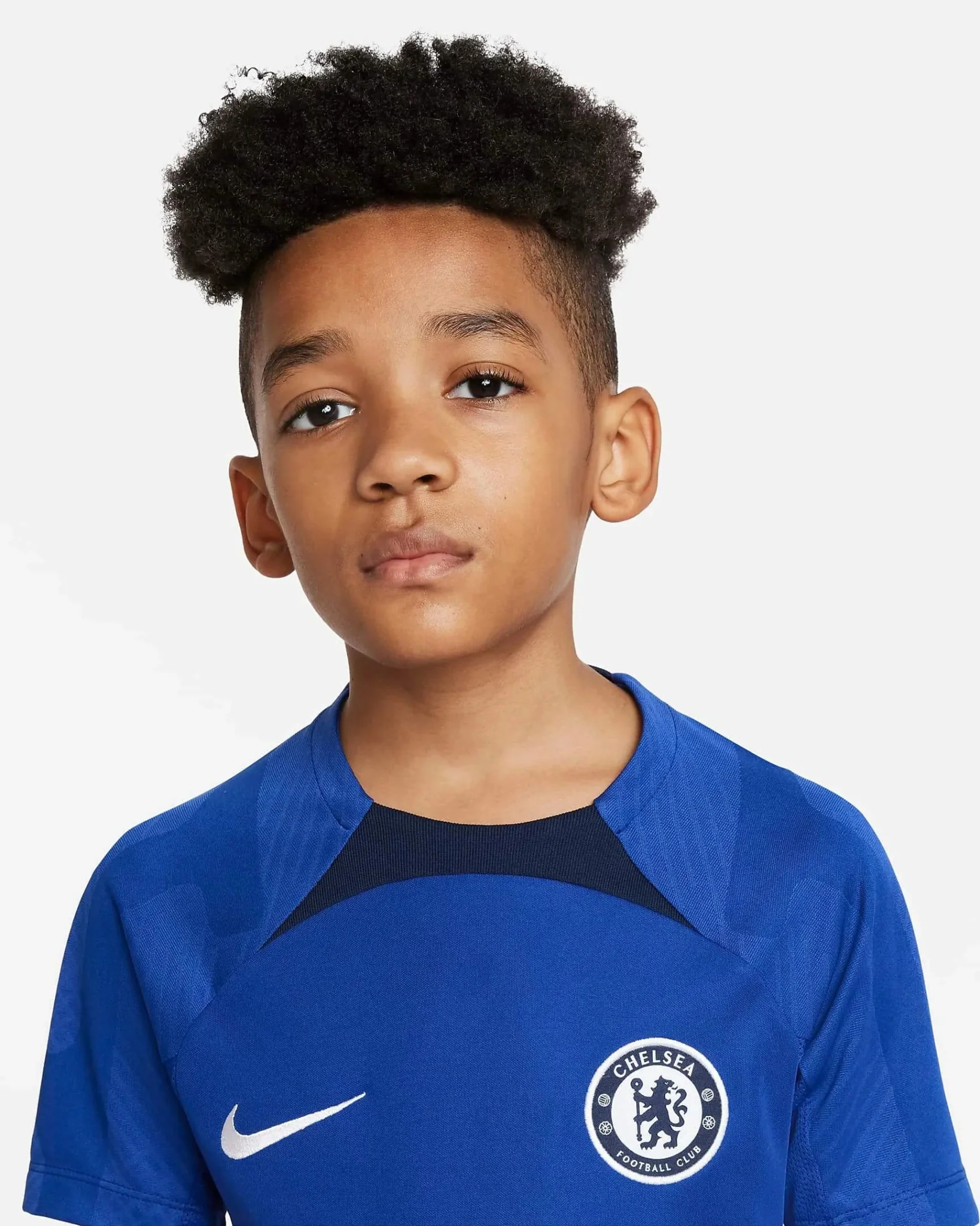 Nike 2022-23 Chelsea Youth Strike Top - Rush Blue - Image 3