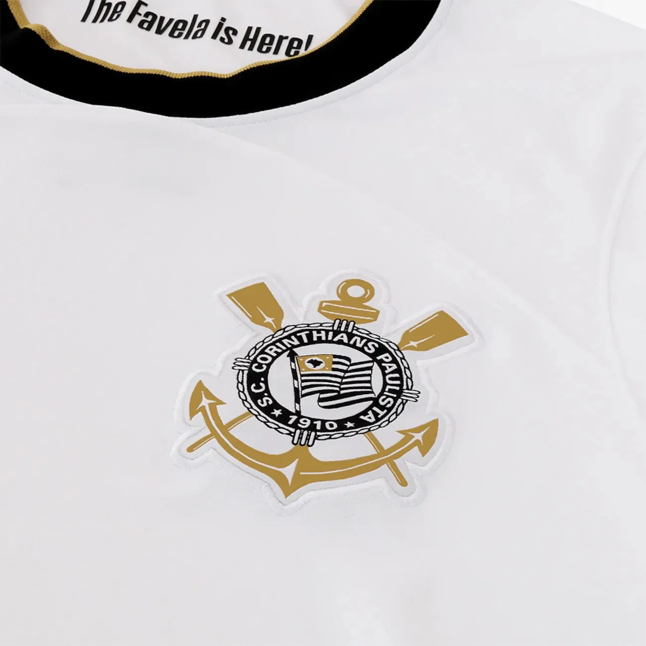 Nike 2022-23 Corinthians Home Jersey - White-Black - Image 3