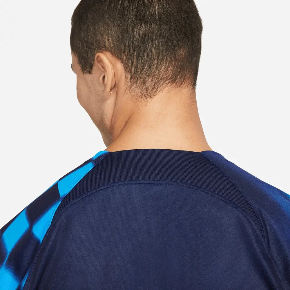 Nike 2022-23 Croatia Away Jersey Blackened Blue-Red - Image 7