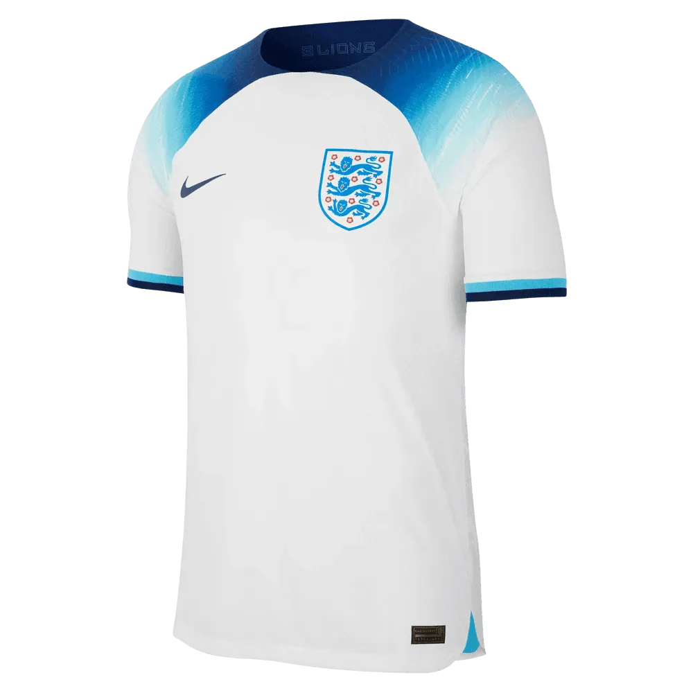 Nike 2022-23 England Authentic Home Jersey - White-Blue
