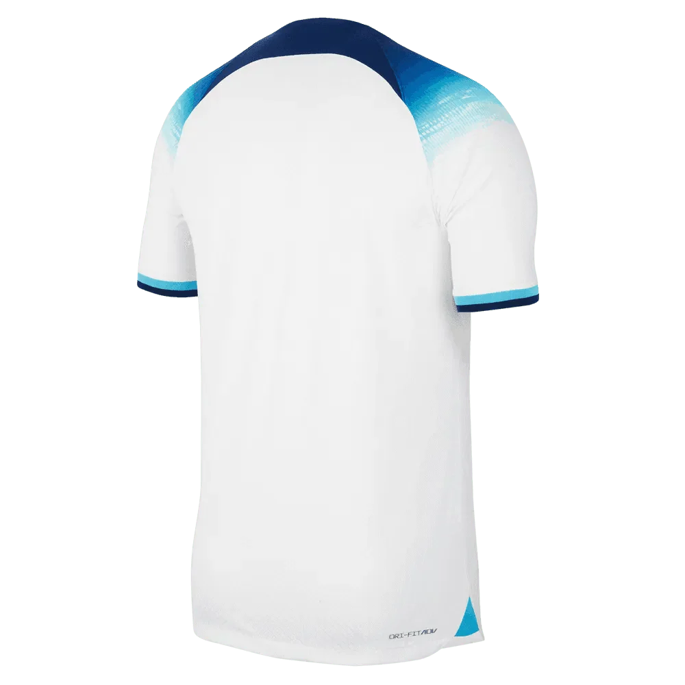 Nike 2022-23 England Authentic Home Jersey - White-Blue - Image 2