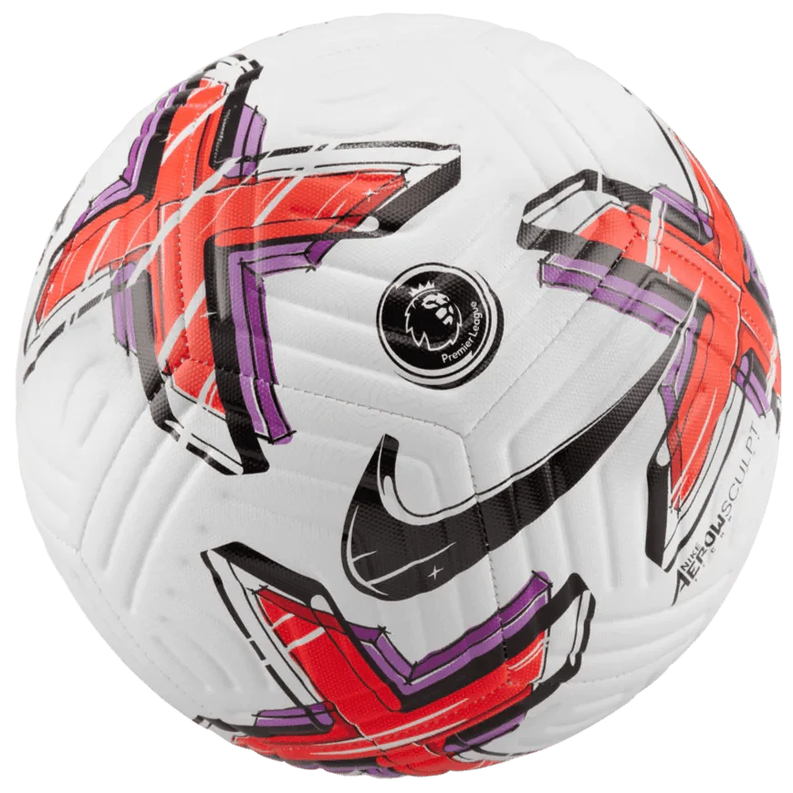 Nike 2022-23 EPL Academy Ball - White-Crimson-Purple