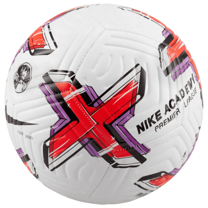 Nike 2022-23 EPL Academy Ball - White-Crimson-Purple - Image 2