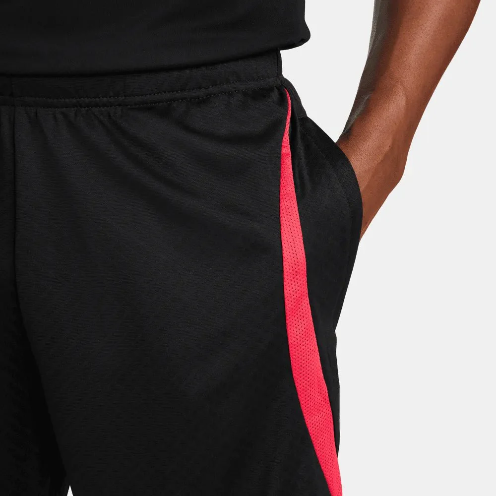 Nike 2022-23 Liverpool DF Strike Shorts - Black-Siren Red - Image 5
