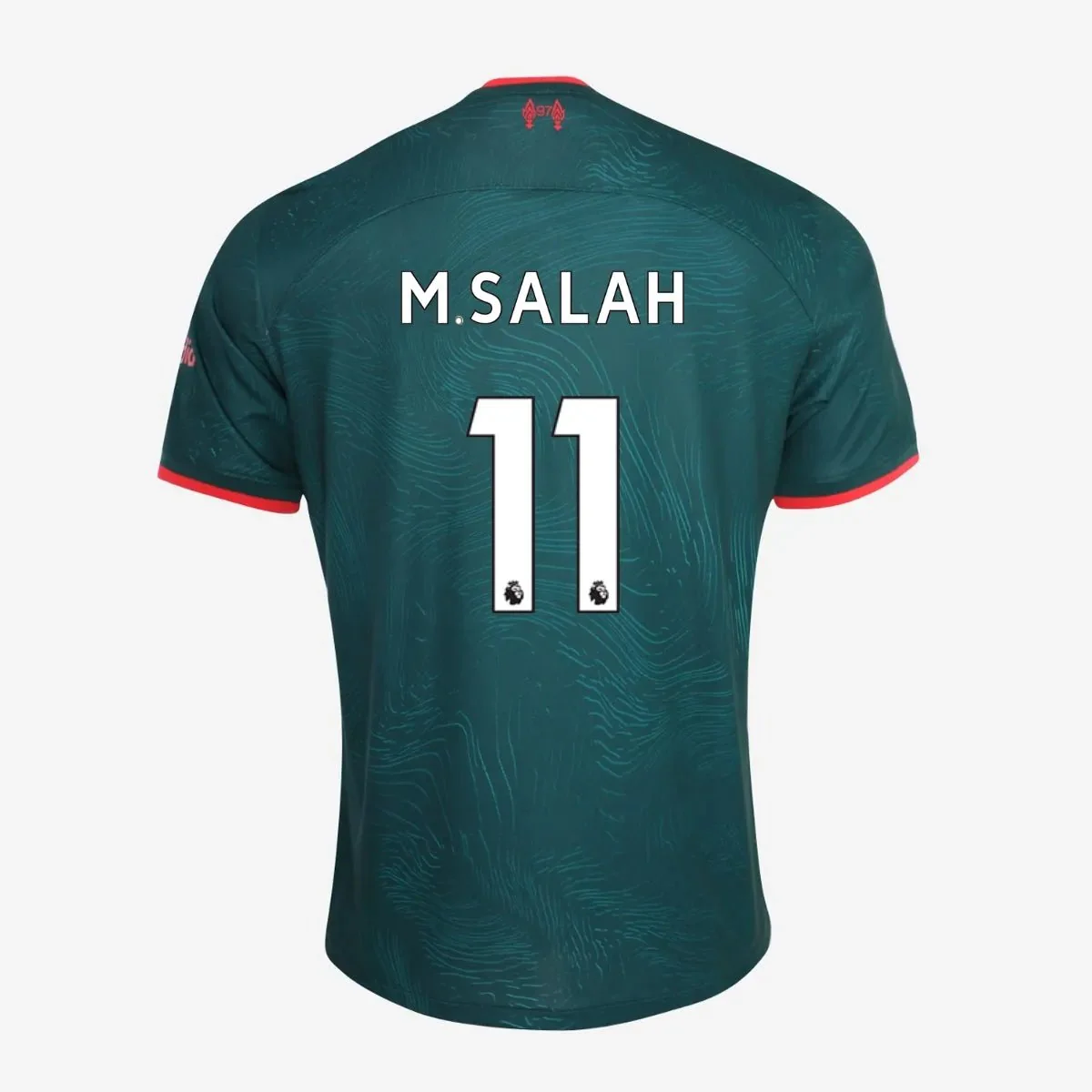 Nike 2022-23 Liverpool Third Jersey - Dark Atomic Teal-Siren Red