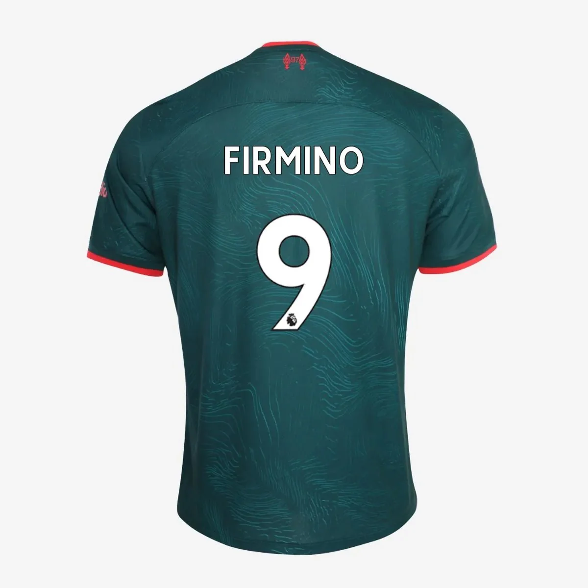 Nike 2022-23 Liverpool Third Jersey - Dark Atomic Teal-Siren Red - Image 4