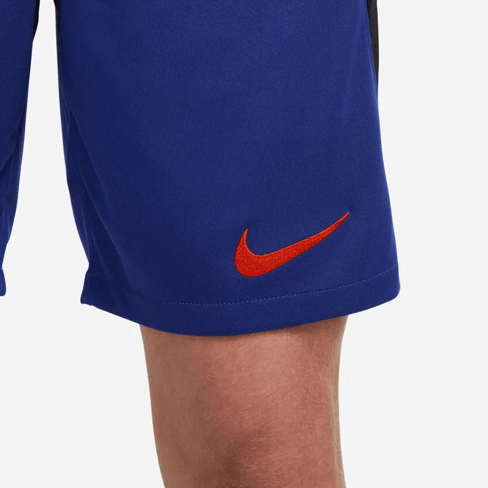 Nike 2022-23 Netherlands Away Stadium Shorts - Deep Royal-Black - Image 5