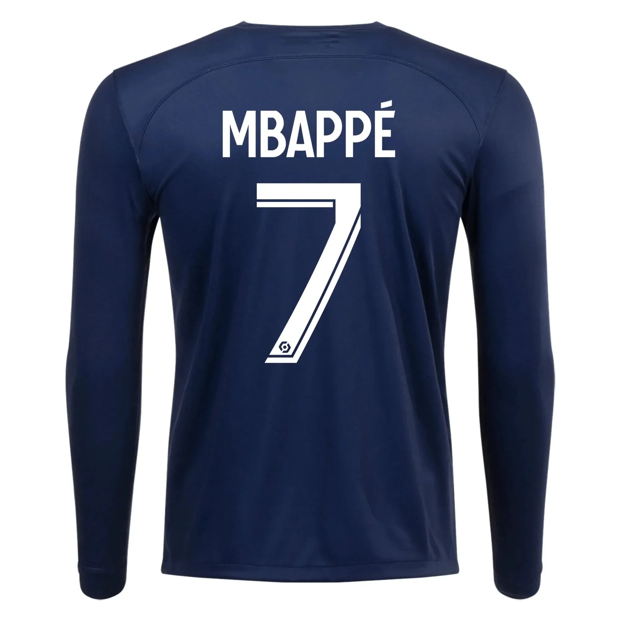 Nike 2022-23 Paris Saint-Germain Long-Sleeve Home Jersey - Image 4