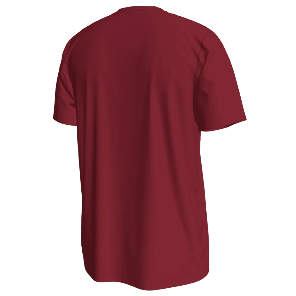 Nike 2022-23 Portugal WC Crest Tee - Red - Image 2