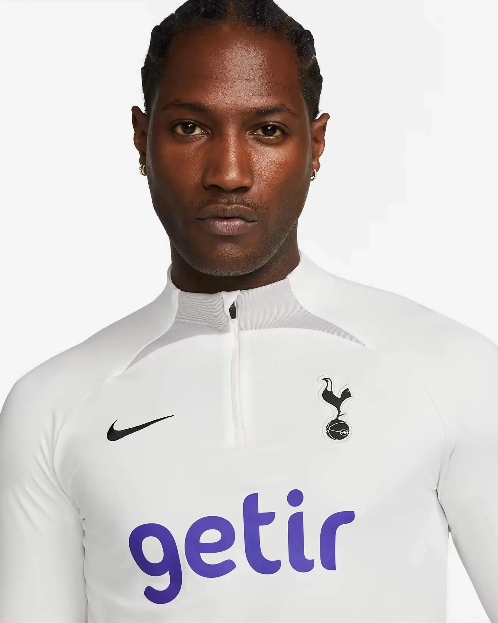Nike 2022-23 Tottenham Strike Drill Top - White - Image 3