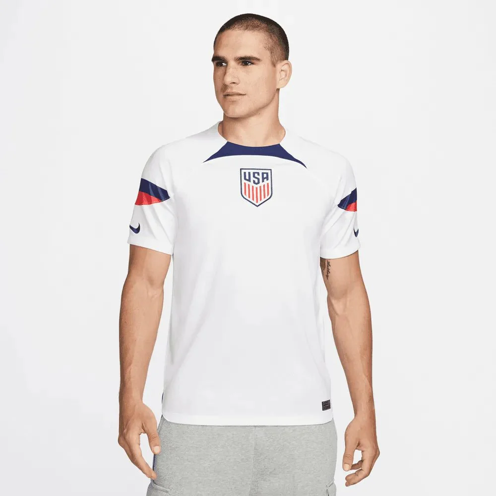 Nike 2022-23 USA Home Jersey White-Loyal Blue - Image 3