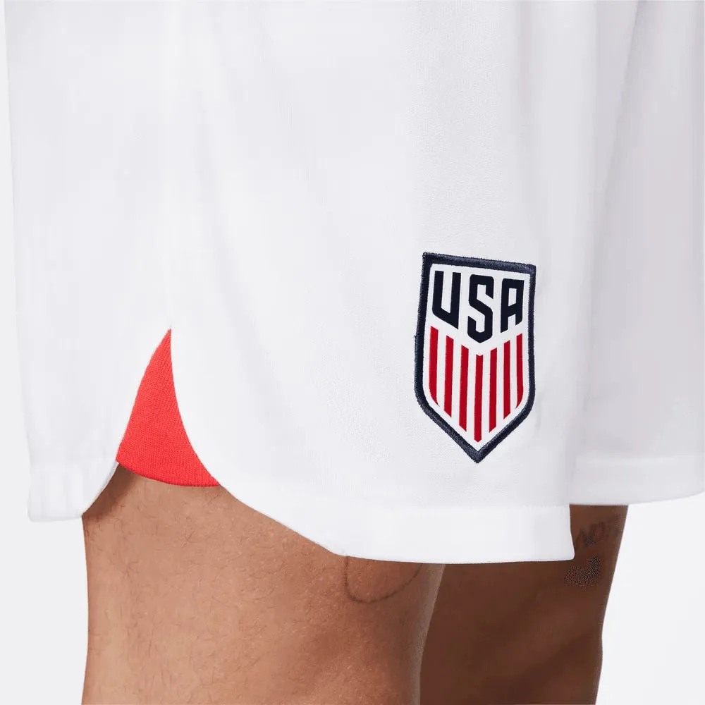 Nike 2022-23 USA Home Shorts - White - Image 4