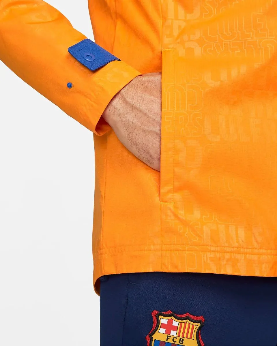 Nike 2022 Barcelona NK AWF Jacket - Vivid Orange - Image 6