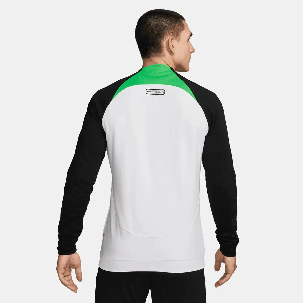 Nike 2023-24 Liverpool Away Anthem Jacket - Light Green - White - Image 2