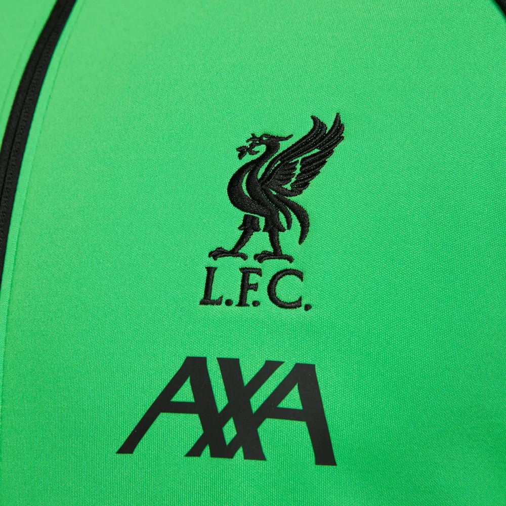 Nike 2023-24 Liverpool Away Anthem Jacket - Light Green - White - Image 6