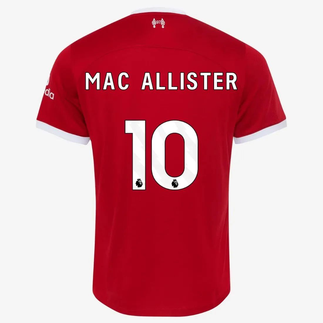 Nike 2023-24 Liverpool Men's Stadium Home Jersey - Image 6