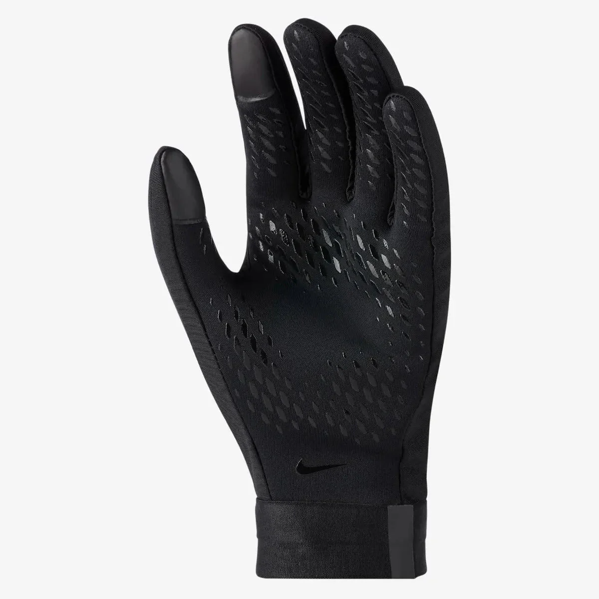 Nike Academy Hyperwarm Soccer Gloves - Black-White - Image 2