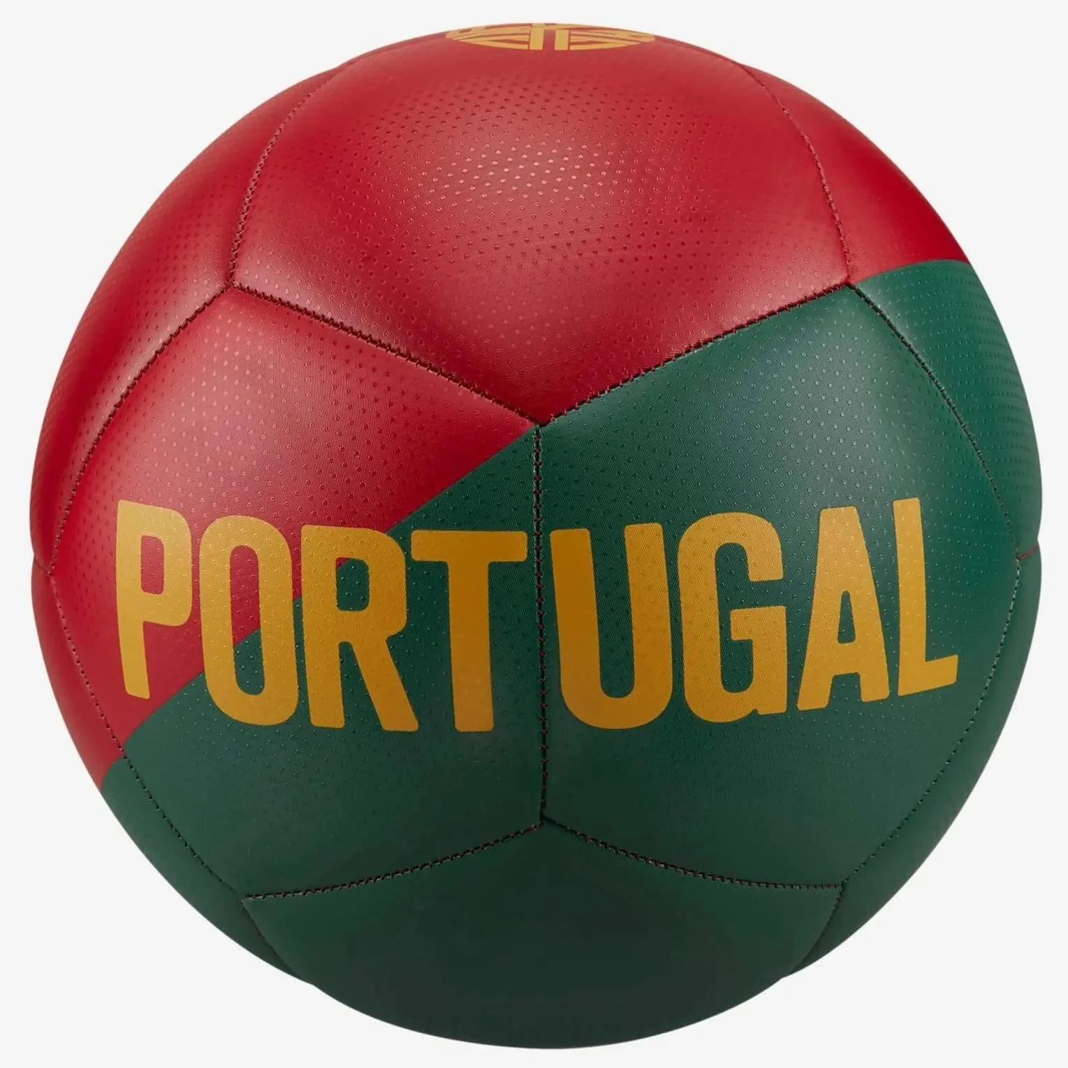 Nike FA22 Portugal Pitch Training Ball - Green-Red - Image 2